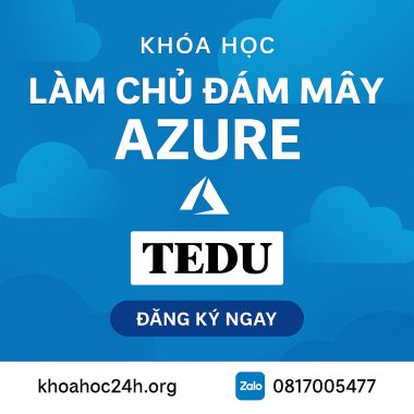 Khóa học Làm Chủ Đám Mây Azure TEDU