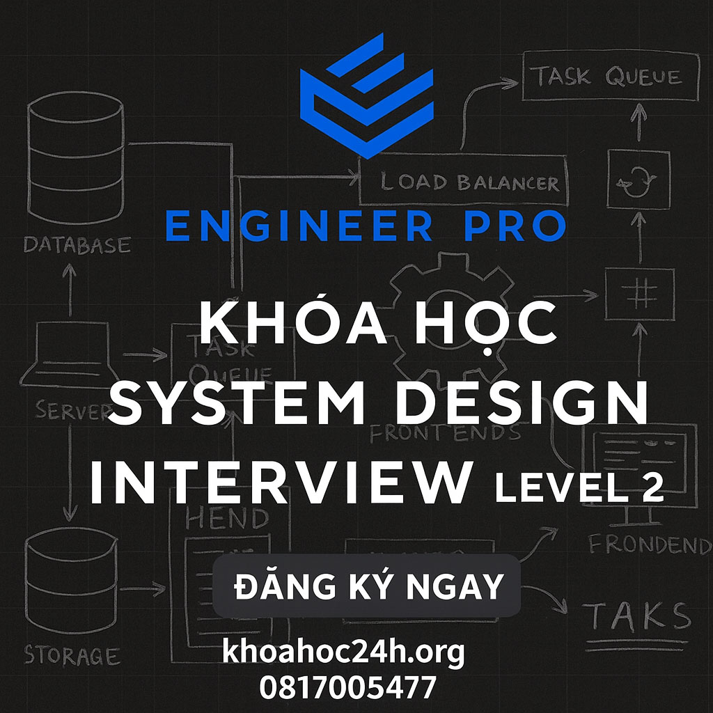 Khóa học System Design Interview Level 2 của Engineer Pro