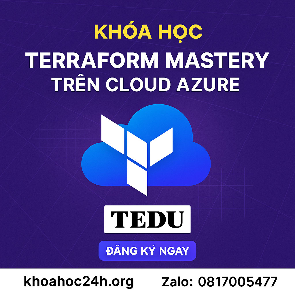 Khóa học Terraform Mastery trên Cloud Azure TEDU