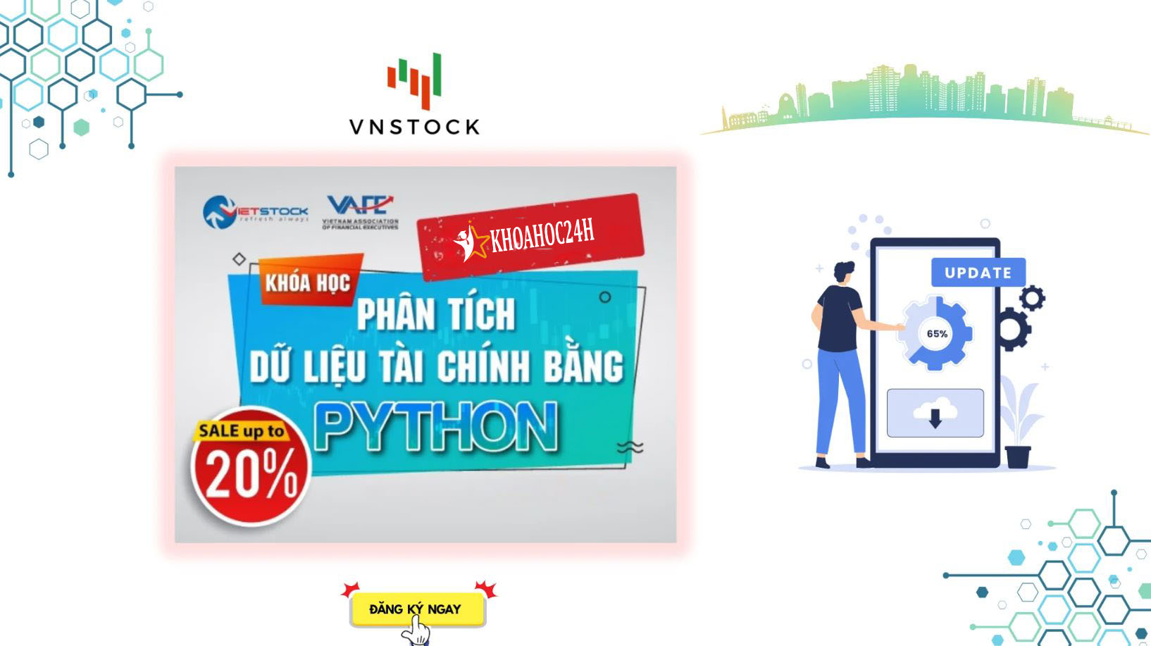 Share Khóa học Phân Tích Dữ Liệu Tài Chính Bằng Python cùng Vietstock