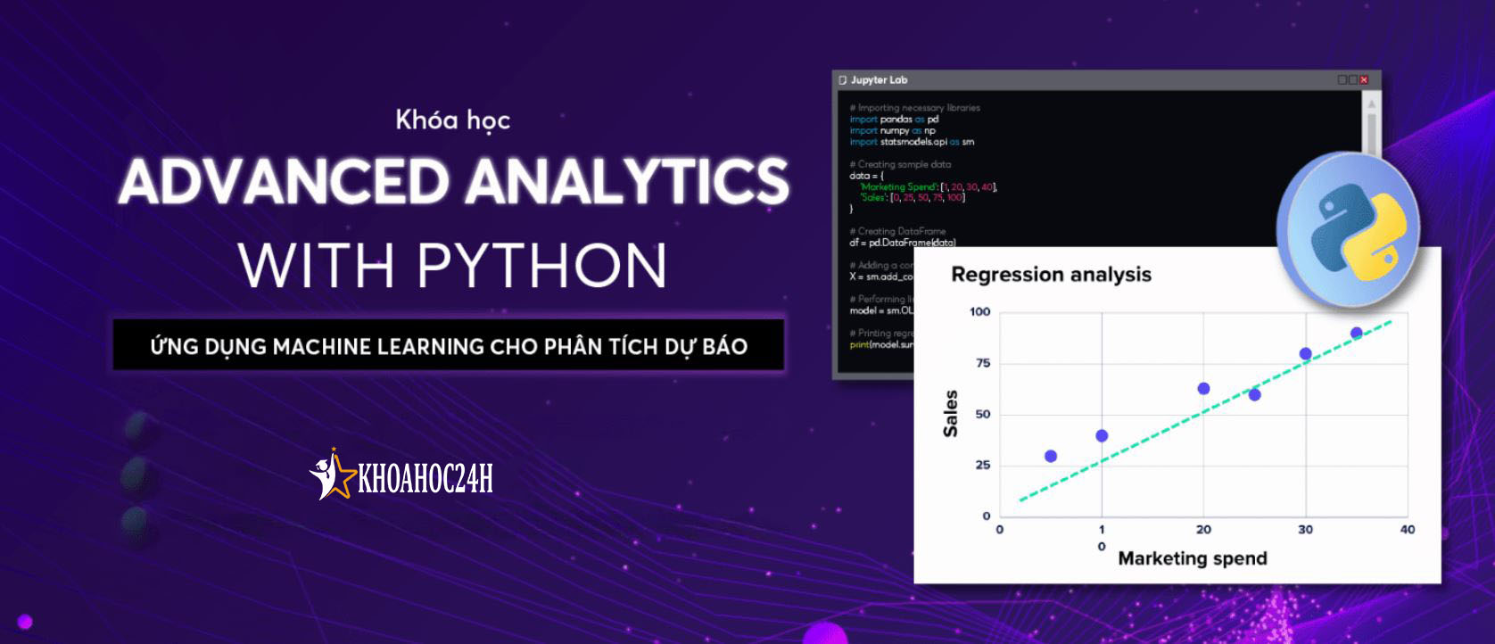 Khóa Học Advanced Analytics With Python Mới Nhất Cùng Tomorrow Marketers
