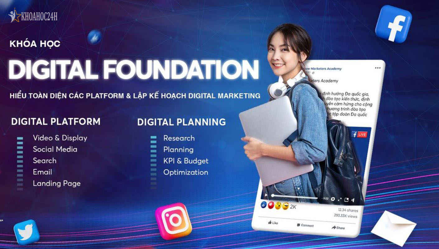 Khóa Học Digital Foundation Mới Nhất Cùng Tomorrow Marketers