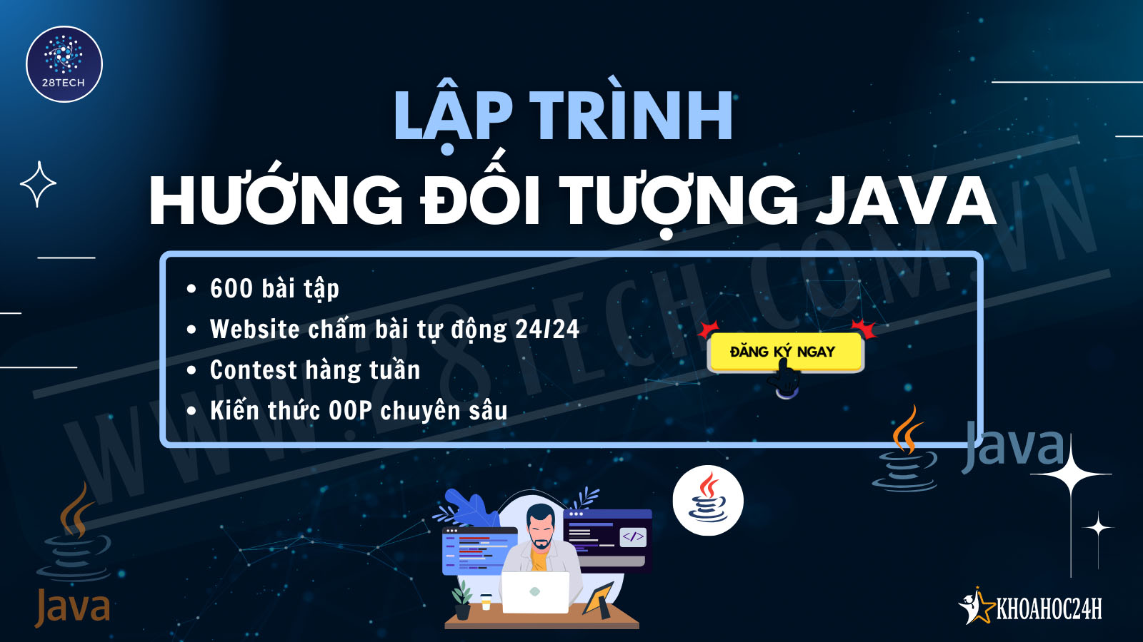 Khóa Học Lập Trình Hướng Đối Tượng Với Java 2025 – 28Tech
