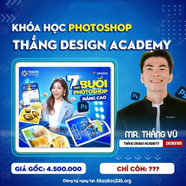 Khóa Học Photoshop Thắng Design Academy 2025