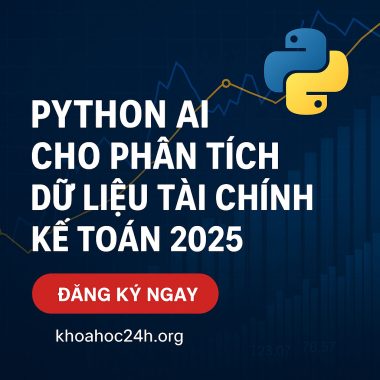 Khóa Học Python AI Cho Phân Tích Dữ Liệu Tài Chính Kế Toán 2025