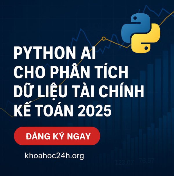 Khóa Học Python AI Cho Phân Tích Dữ Liệu Tài Chính & Kế Toán 2025