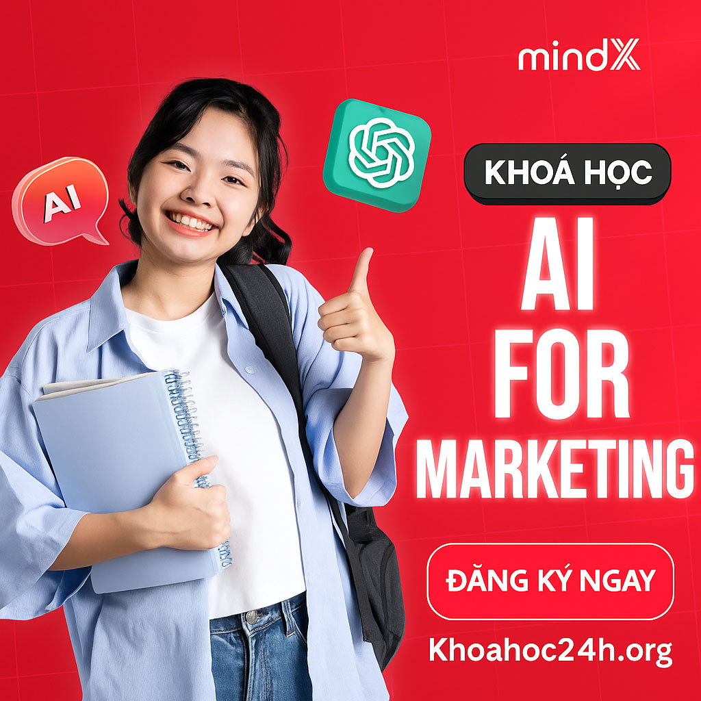 Khóa Học Ai For Marketing Mindx Khóa Học Ai For Marketing Mindx
