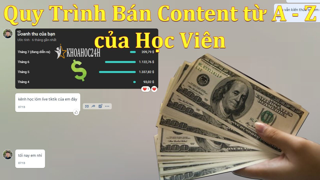 Khóa Học Bán Content Youtube View Ngoại Từ A - Z Vi Đức Gấu