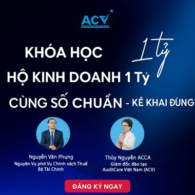 Khóa Học Hộ Kinh Doanh 1 Tỷ Lập Sổ Chuẩn - Kê Khai Đúng