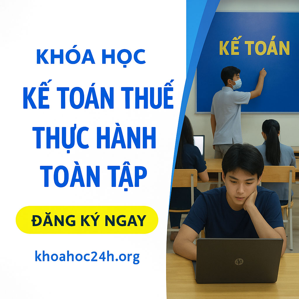 Khóa Học Kế Toán Thuế Thực Hành Toàn Tập Khóa Học Kế Toán Thuế Thực Hành Toàn Tập