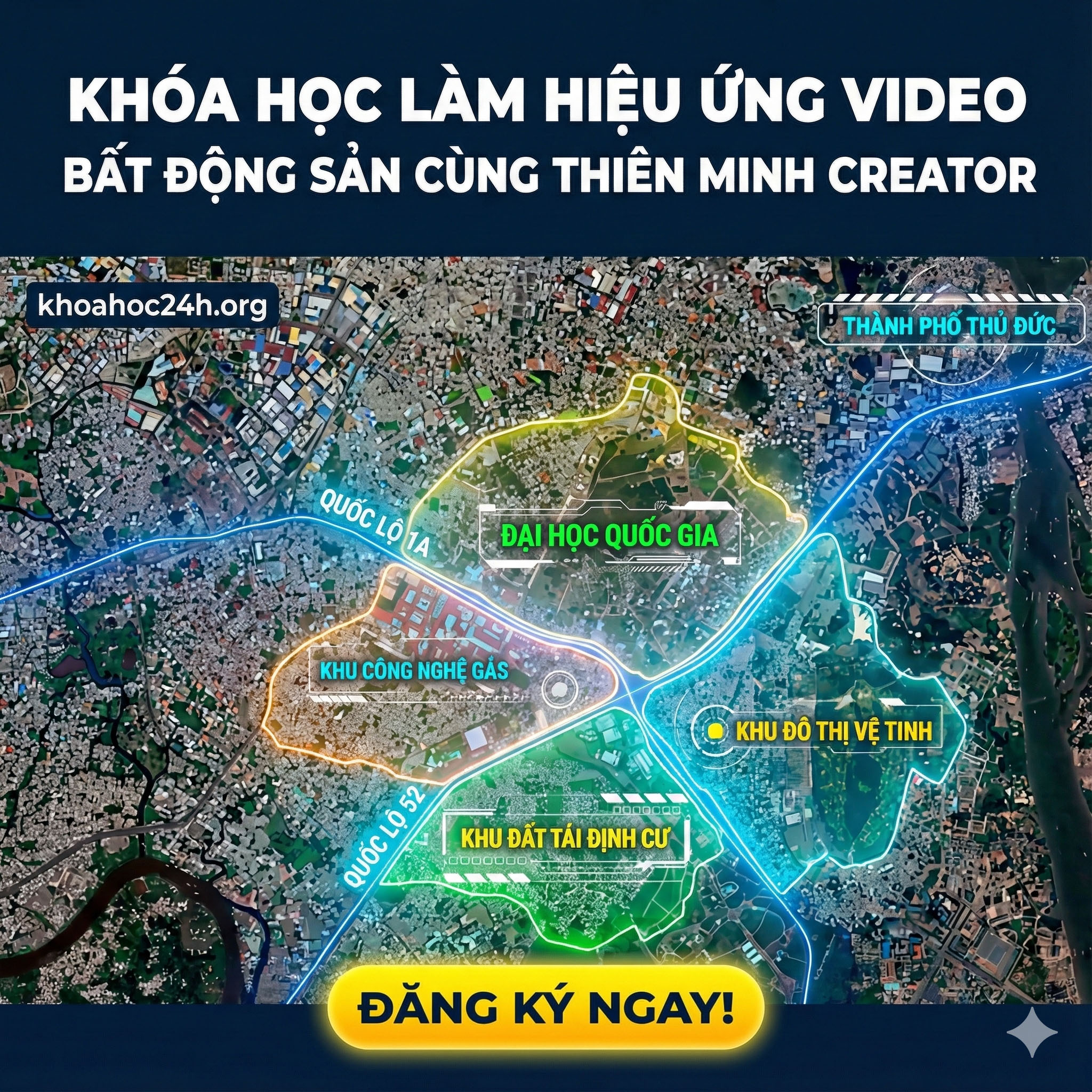 Khóa Học Làm Hiệu Ứng Video Bất Động Sản Cùng Thiên Minh Creator Khóa Học Làm Hiệu Ứng Video Bất Động Sản Cùng Thiên Minh Creator