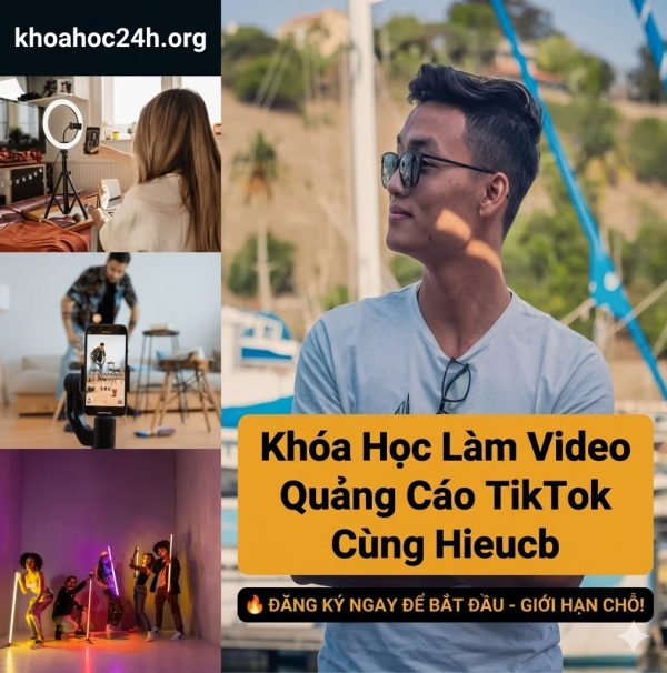 Khóa Học Làm Video Quảng Cáo Tiktok Cùng Hieucb