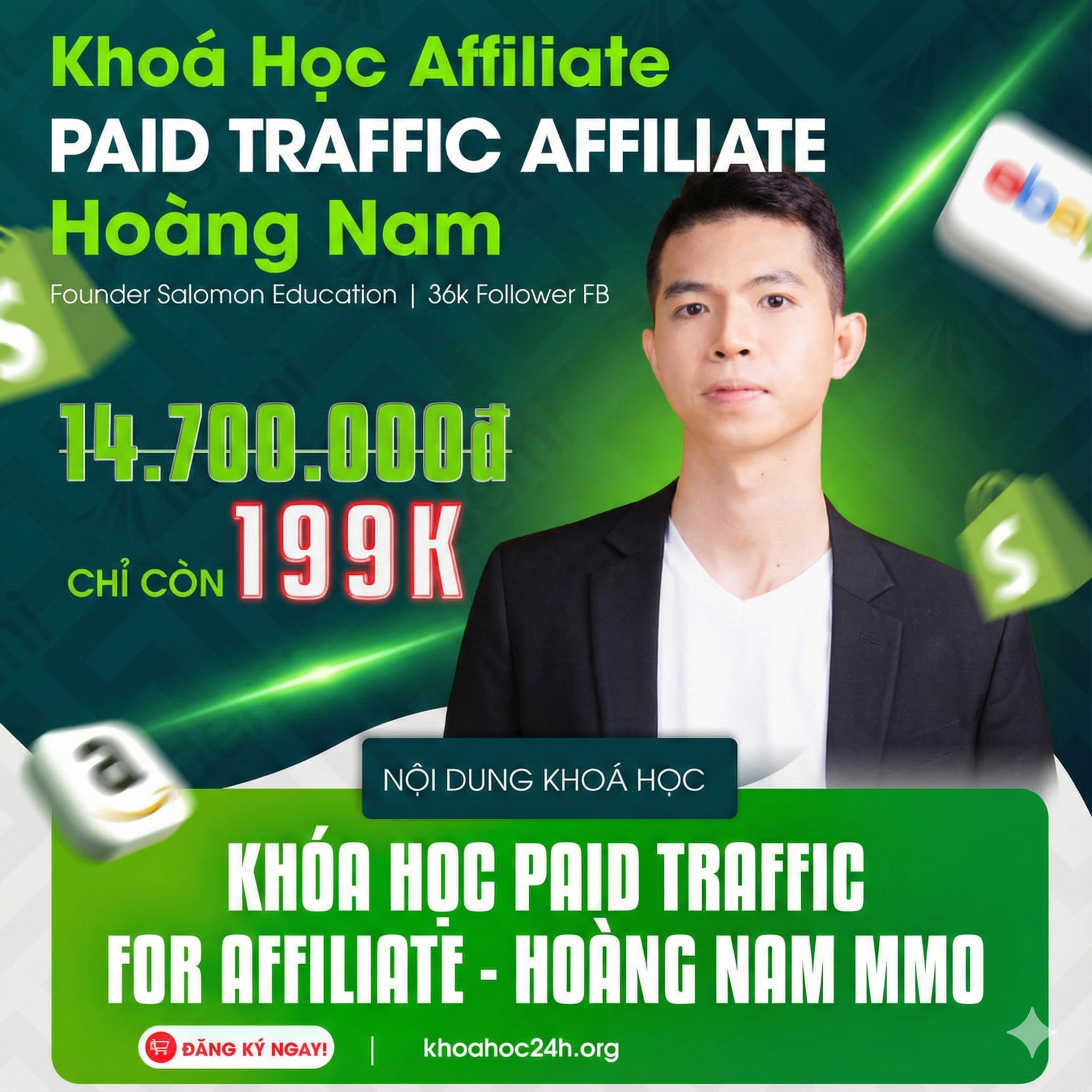 Khóa Học Paid Traffic For Affiliate – Hoàng Nam Mmo Khóa Học Paid Traffic For Affiliate – Hoàng Nam Mmo