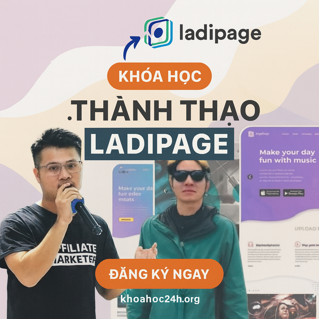 Khoá Học Thành Thạo Ladipage – Ladipage Mastery Course Khoá Học Thành Thạo Ladipage – Ladipage Mastery Course