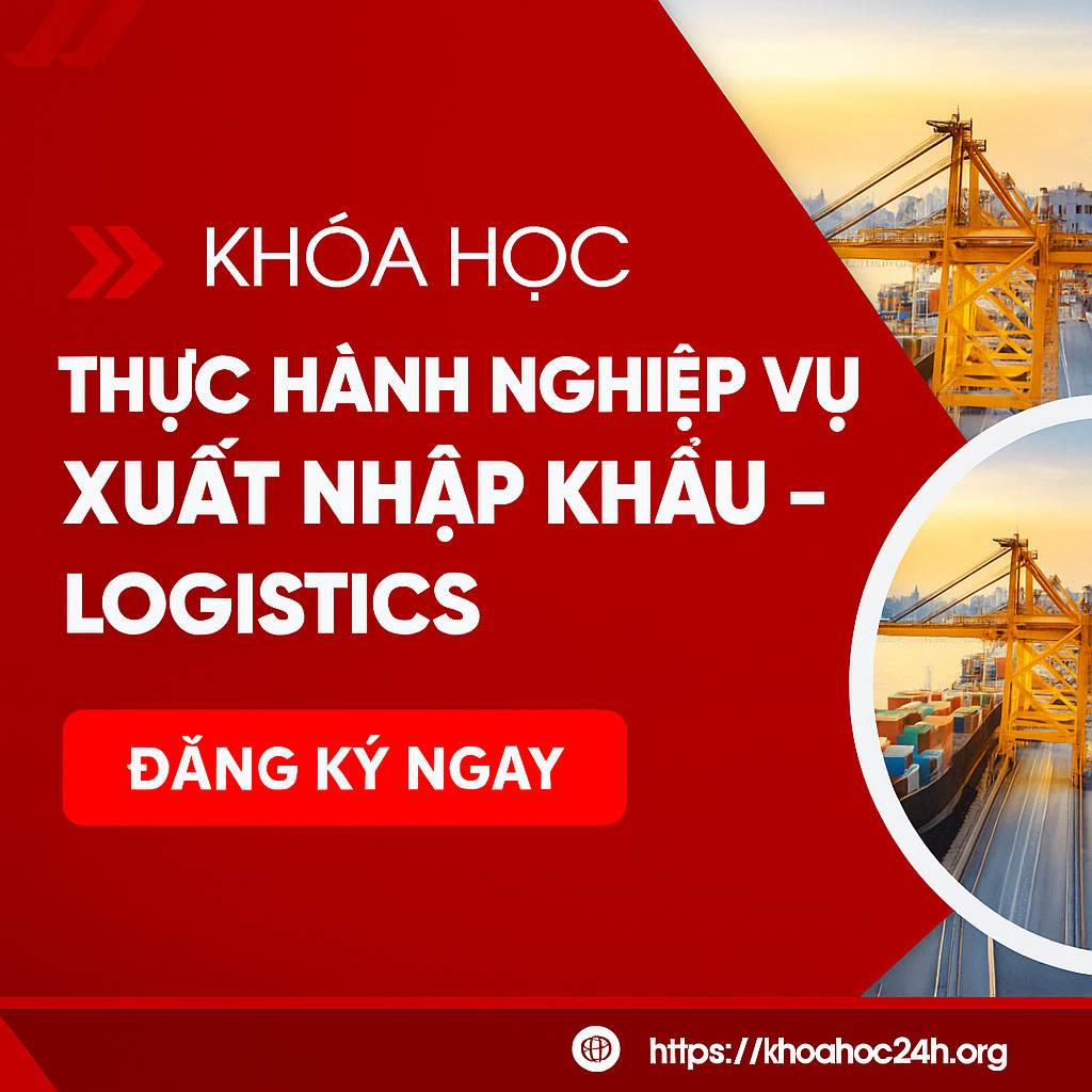 Khóa Học Thực Hành Nghiệp Vụ Xuất Nhập Khẩu – Logistics Khóa Học Thực Hành Nghiệp Vụ Xuất Nhập Khẩu – Logistics