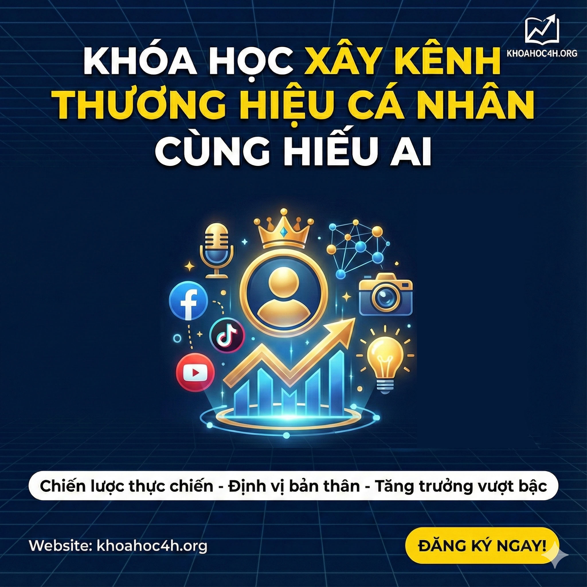 Khóa Học Xây Kênh Thương Hiệu Cá Nhân Cùng Hiếu Ai Khóa Học Xây Kênh Thương Hiệu Cá Nhân Cùng Hiếu Ai