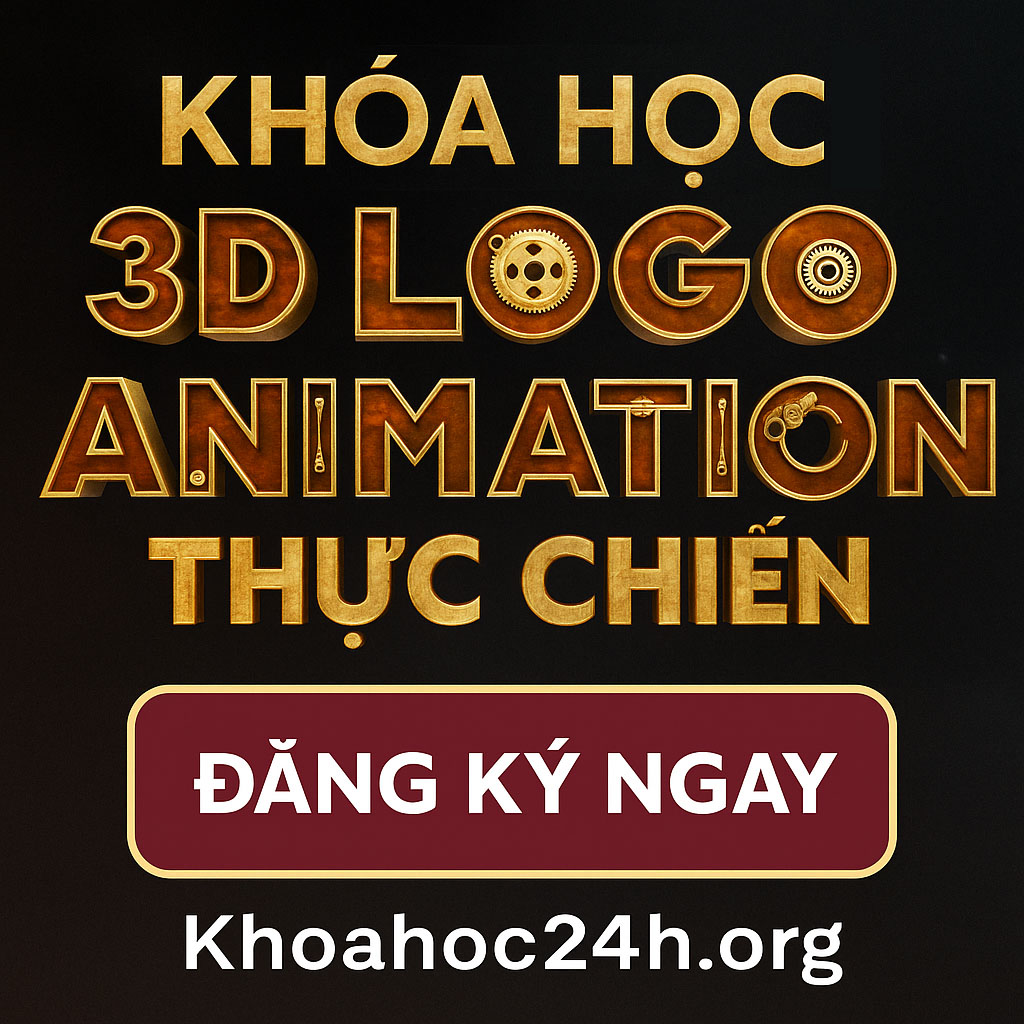 Share Khóa Học 3D Logo Animation Thực Chiến Share Khóa Học 3D Logo Animation Thực Chiến