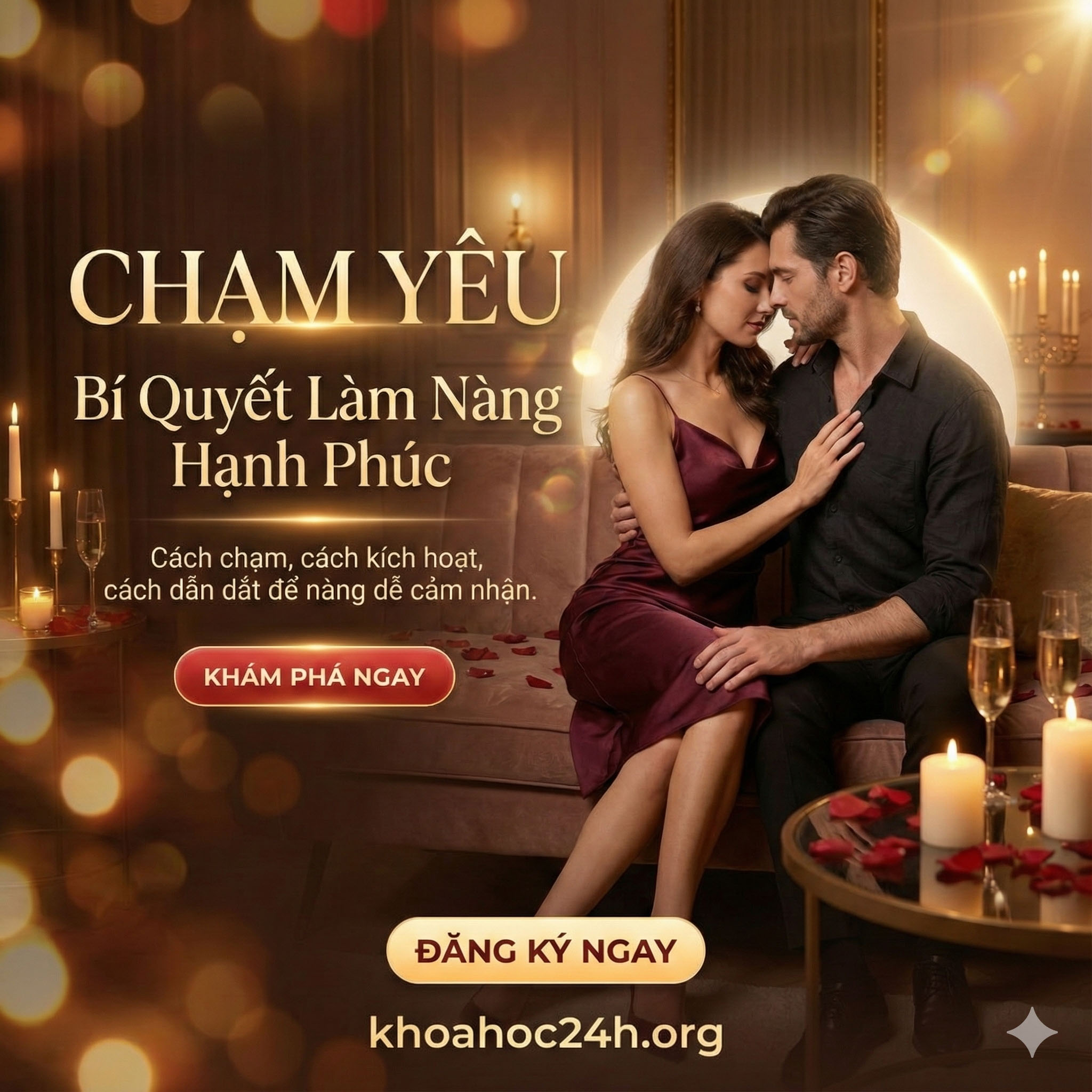 Khóa Học Bí Quyết Làm Nàng Hạnh Phúc Khóa Học Bí Quyết Làm Nàng Hạnh Phúc