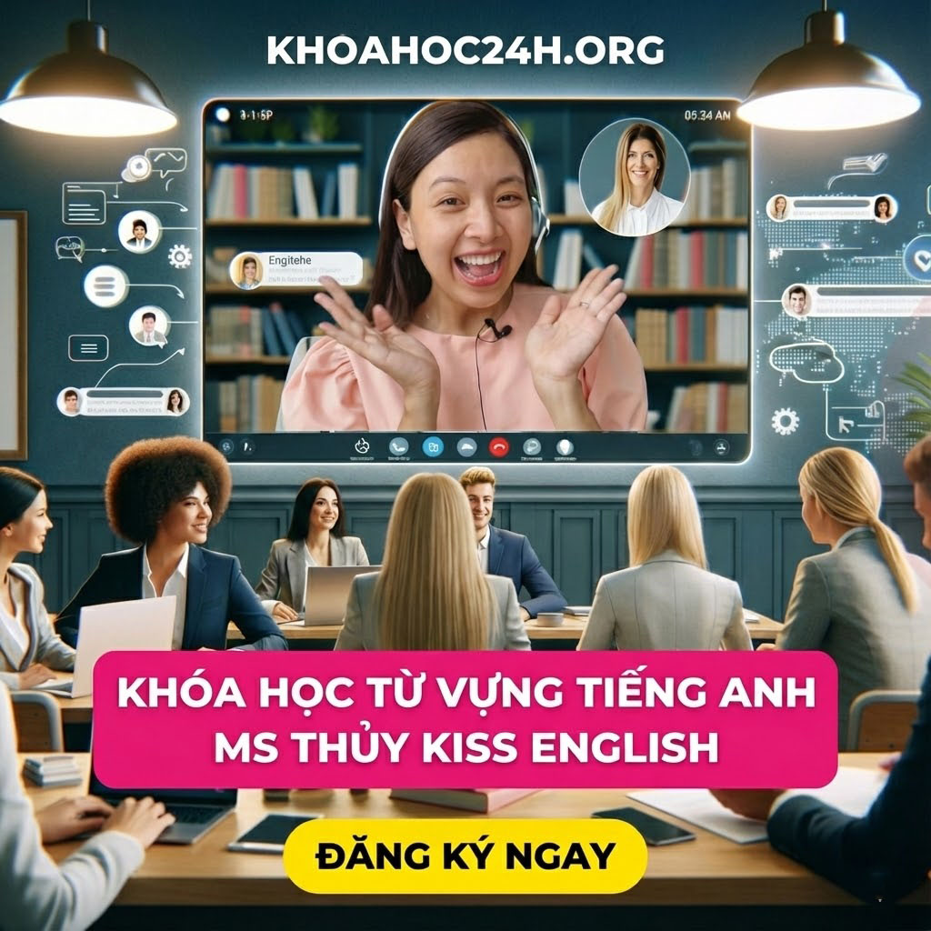 Khóa Học Từ Vựng Tiếng Anh Ms Thủy KISS English