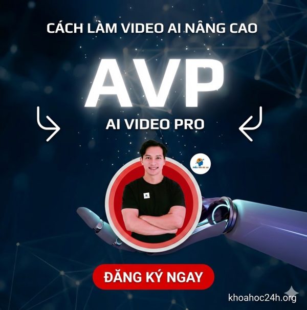 Khóa Học AVP – AI VIDEO PRO Cùng Hiếu AI