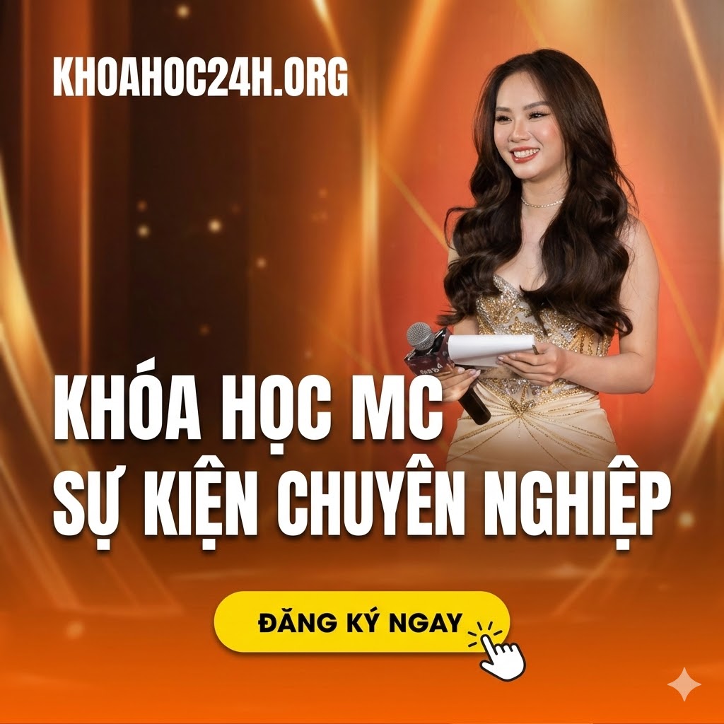 Khóa Học MC Sự Kiện Chuyên Nghiệp