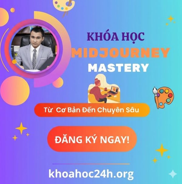 Khóa Học Midjourney Mastery Làm Chủ Siêu AI Vẽ Tranh Hồ Đức Dũng