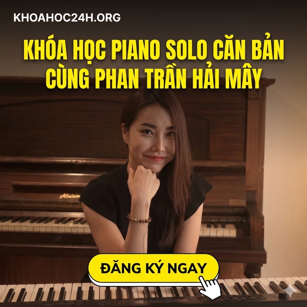 Khóa Học Piano Solo Căn Bản Cùng Phan Trần Hải Mây