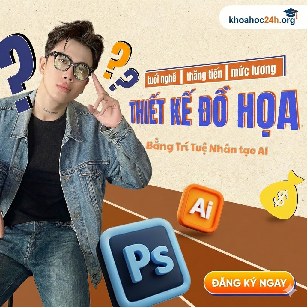 Khóa Học Thiết Kế Đồ Họa Bằng Trí Tuệ Nhân Tạo Ai Cùng Trần Nghĩa