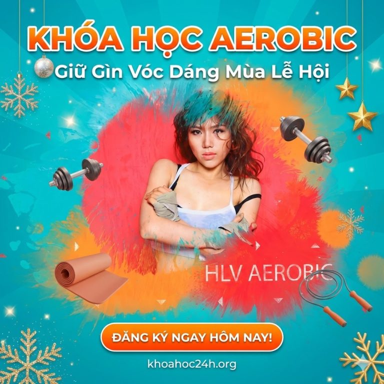 Khóa Học Aerobic - Giữ Gìn Vóc Dáng Mùa Lễ Hội