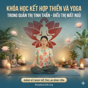 Khóa Học Kết Hợp Thiền Và Yoga Trong Quản Trị Tinh Thần – Điều Trị Mất Ngủ