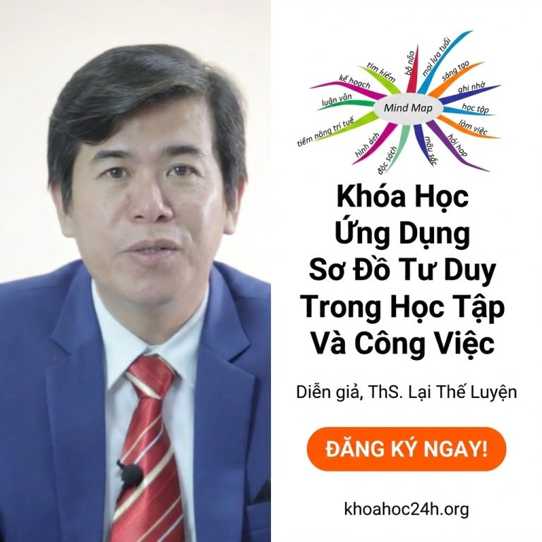 Khóa Học Ứng Dụng Sơ Đồ Tư Duy Trong Học Tập Và Công Việc