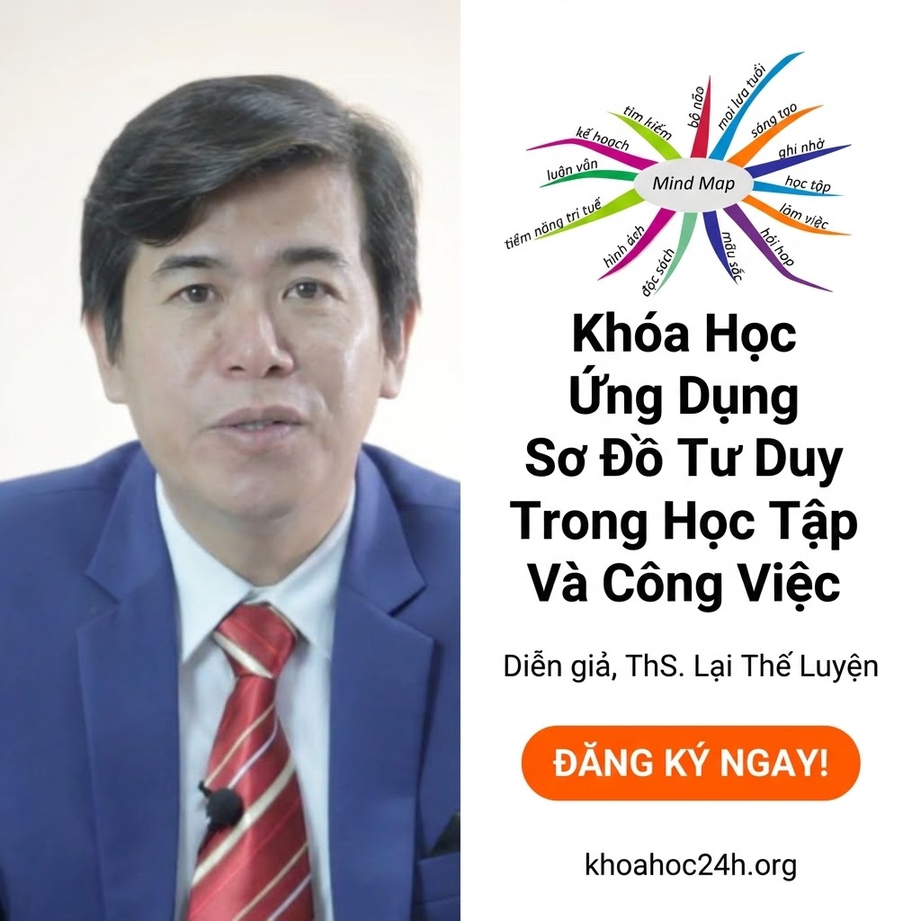 Khóa Học Ứng Dụng Sơ Đồ Tư Duy Trong Học Tập Và Công Việc