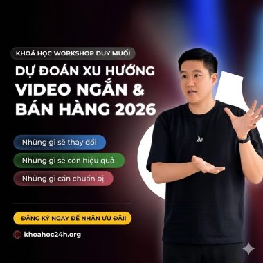 Khóa Học Workshop Duy Muối Dự đoán Xu Hướng 2026