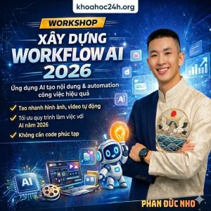 Khóa Học Xây Dựng Workflow AI 2026 Phan Đức Nho