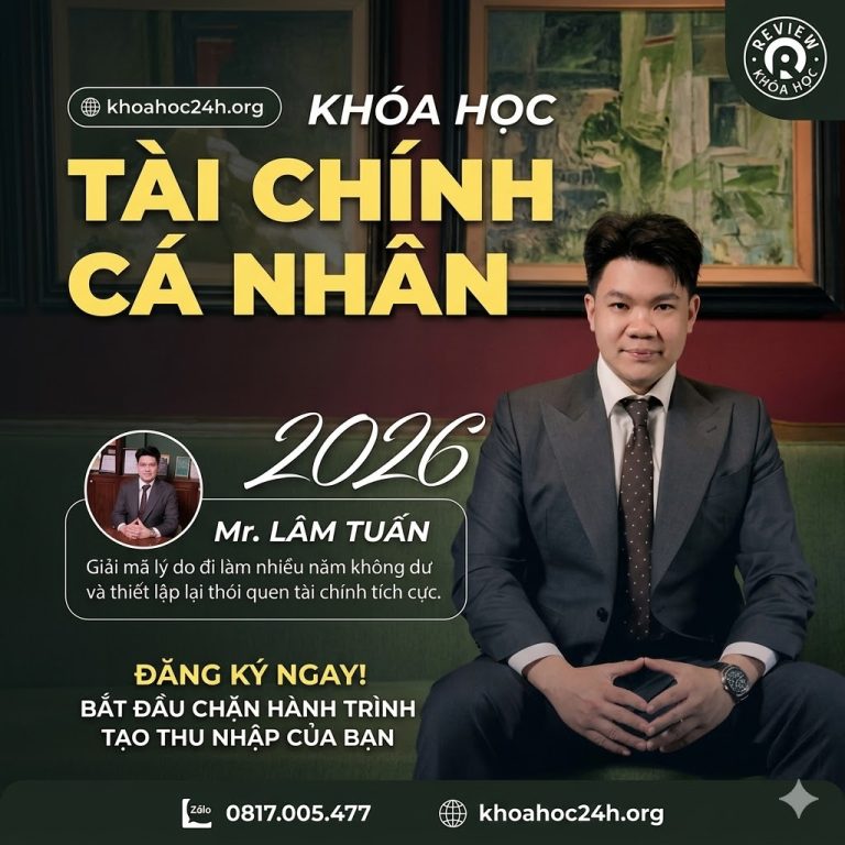 KHÓA HỌC TÀI CHÍNH CÁ NHÂN 2026 – Mr. LÂM TUẤN