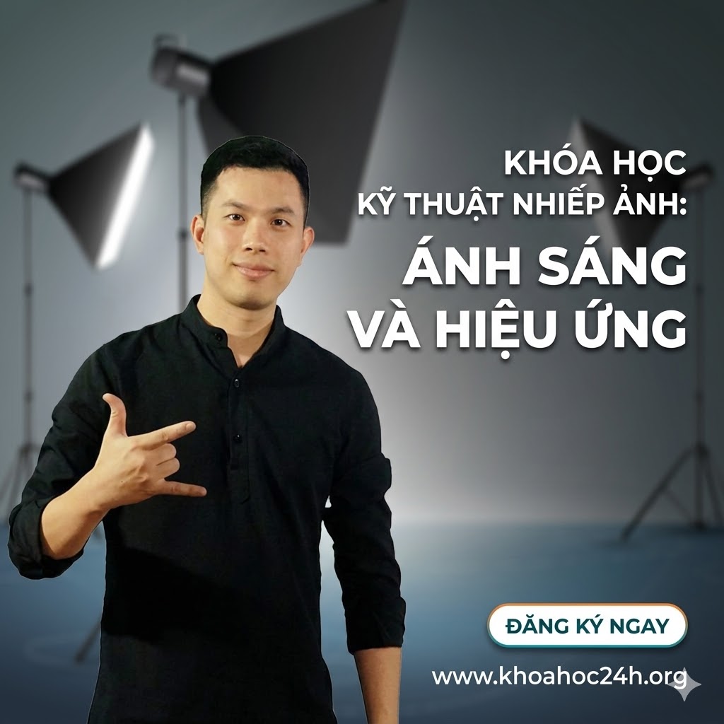 Khóa Học Kỹ Thuật Nhiếp Ảnh Ánh Sáng Và Hiệu Ứng