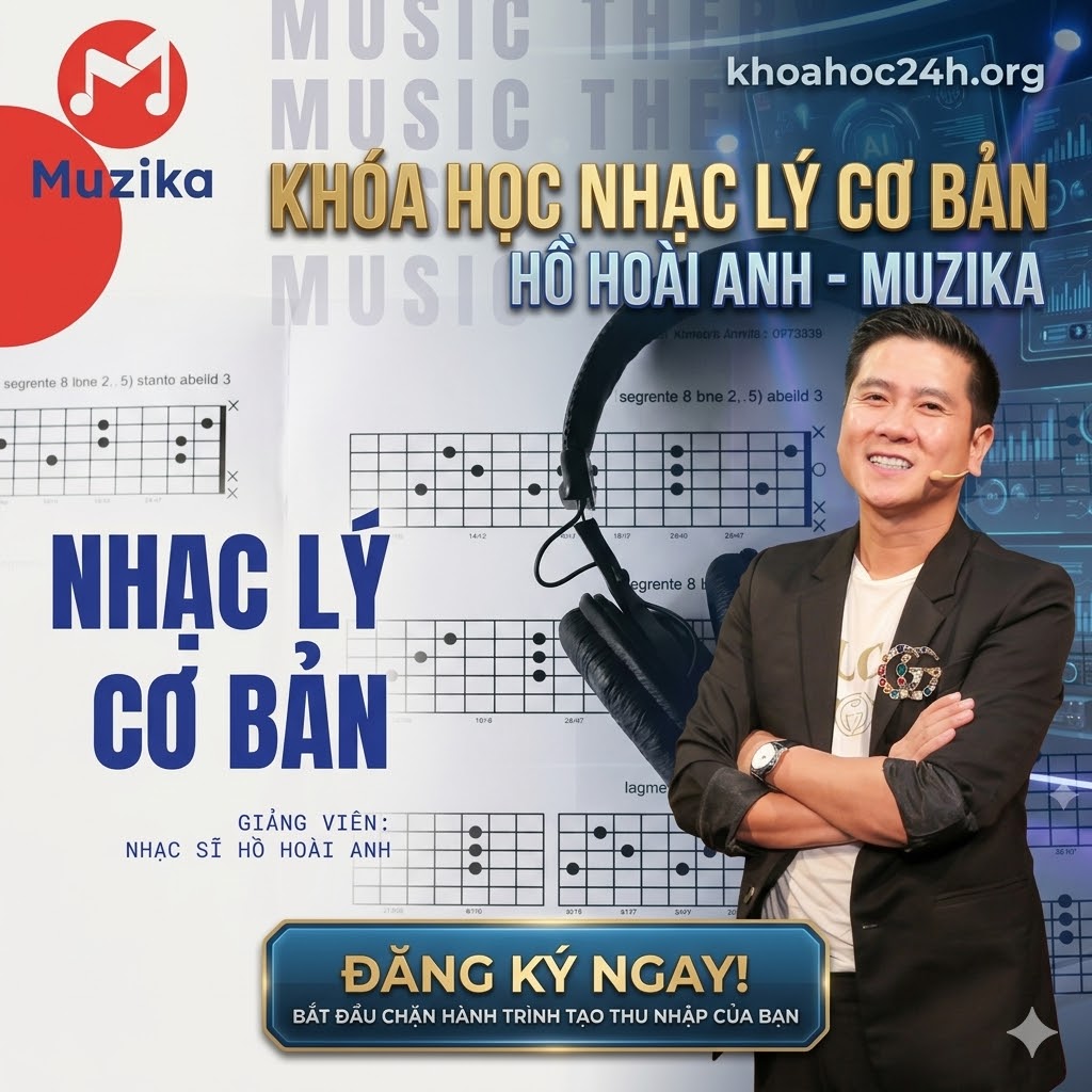 Khóa Học Nhạc Lý Cơ Bản Hồ Hoài Anh – Muzika