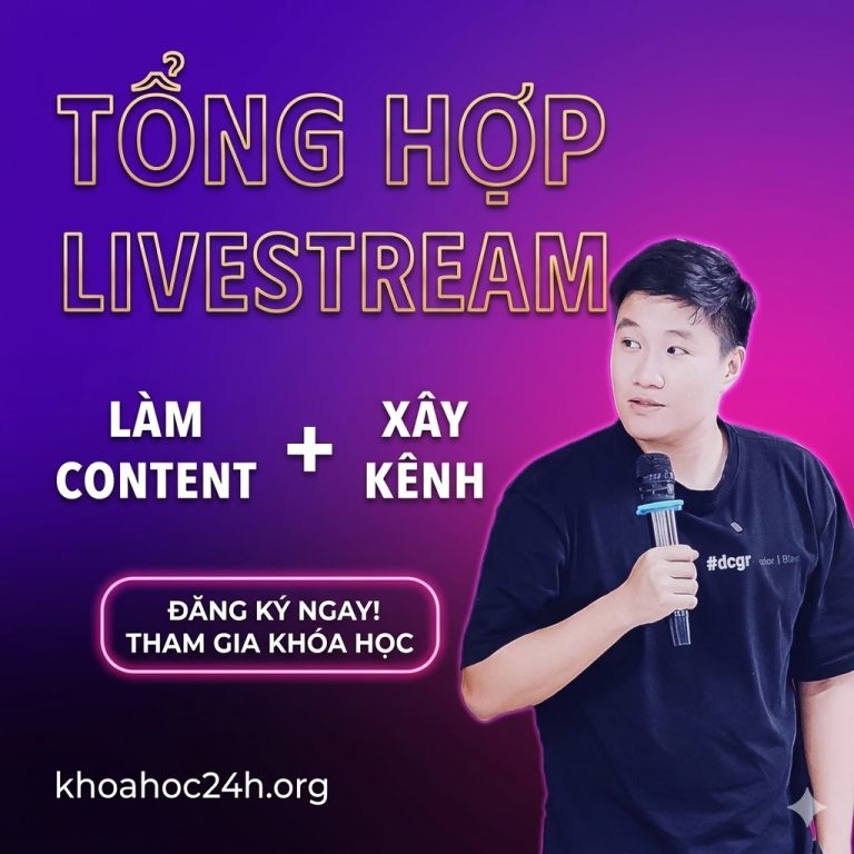 Tổng Hợp Livestream Làm Content & Xây Kênh Của Duy Muối