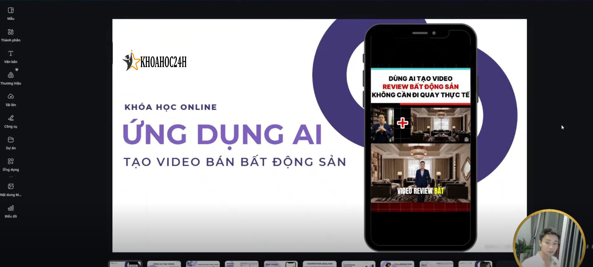 Khóa Học Ứng Dụng AI Tạo Video Bán Bất Động Sản 2026