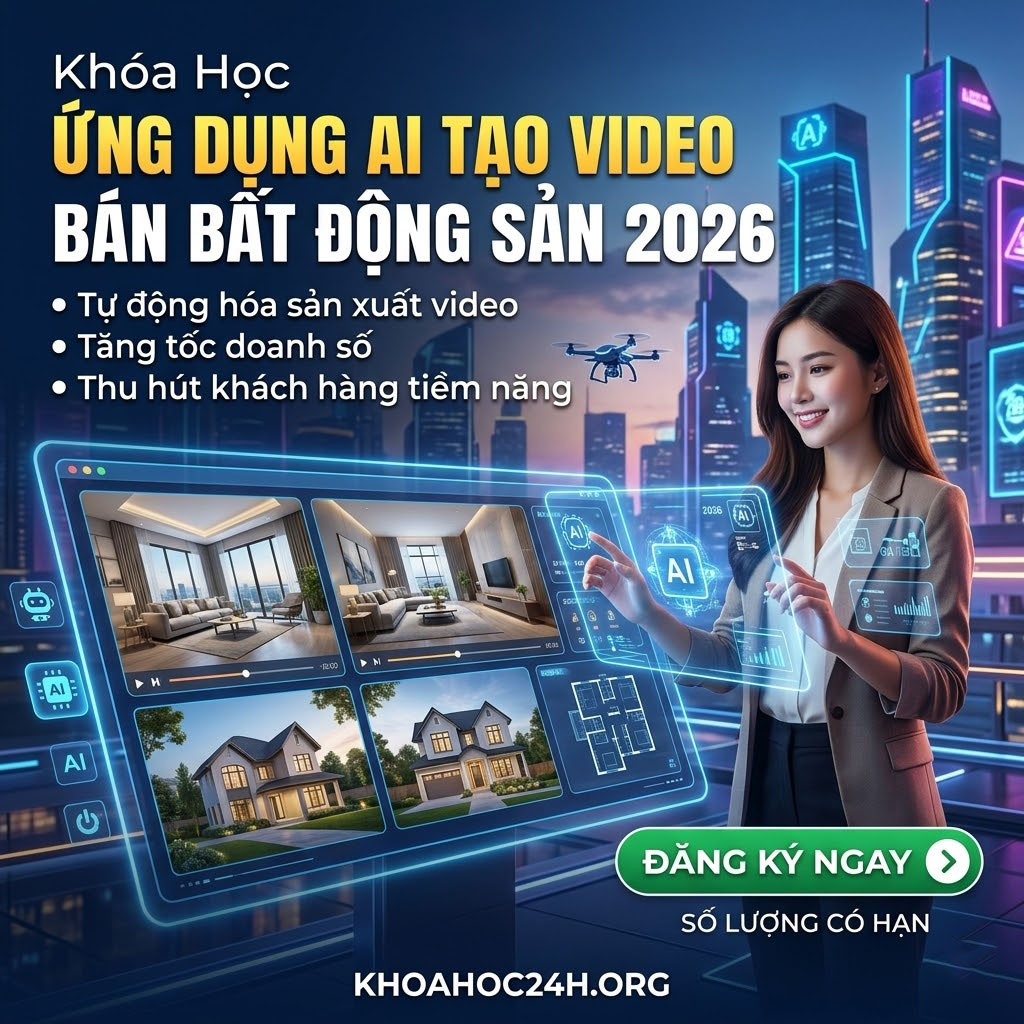 Ứng Dụng AI Tạo Video Bán Bất Động Sản 2026