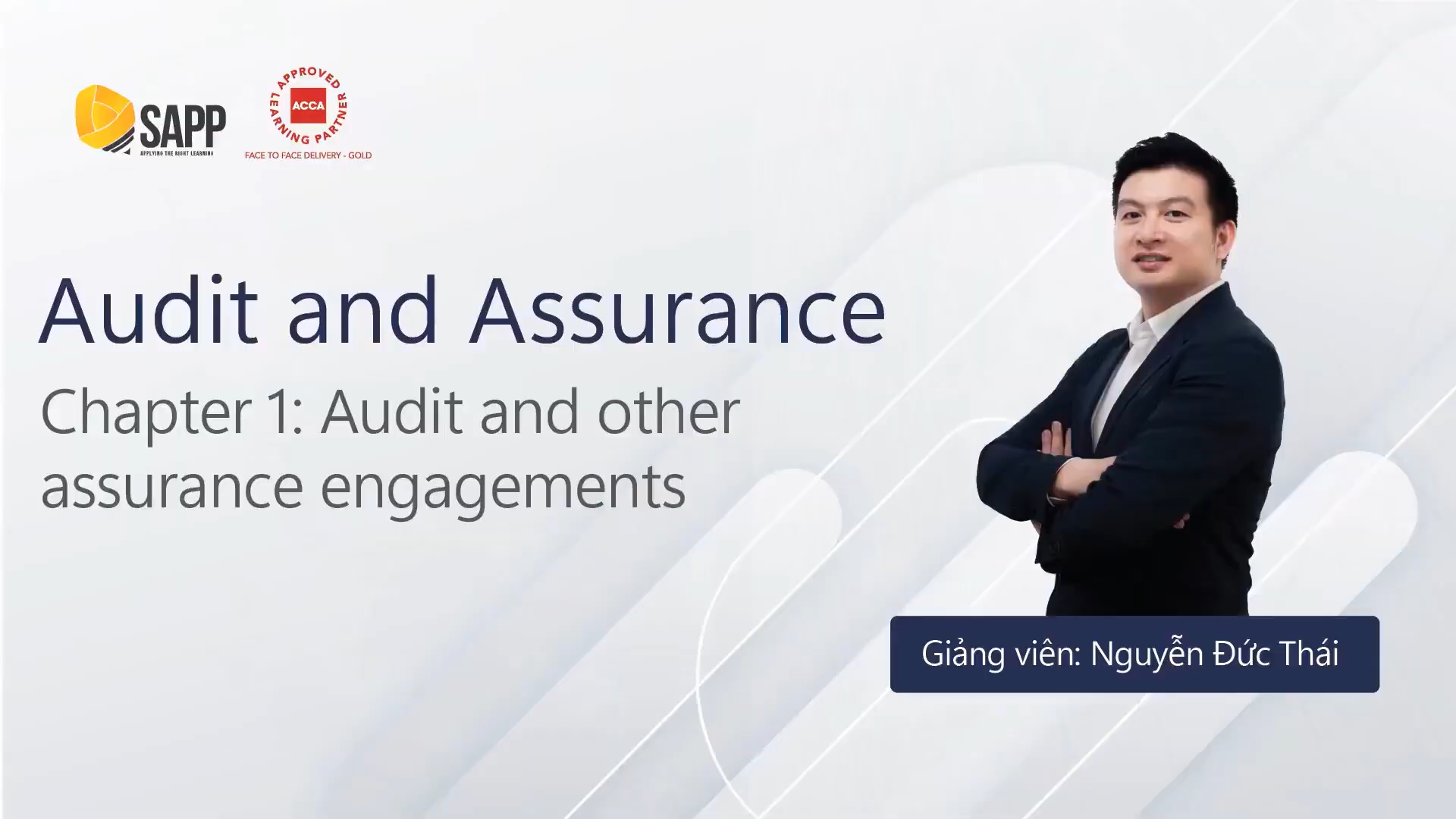 Trọn Bộ Khóa Học ACCA F8 Audit and Assurance (AA) Mới Nhất SAPP