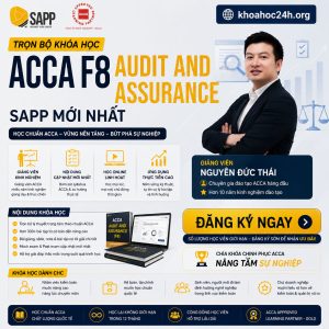Trọn Bộ Khóa Học F8 Audit and Assurance (AA) ACCA 2025 – SAPP Academy