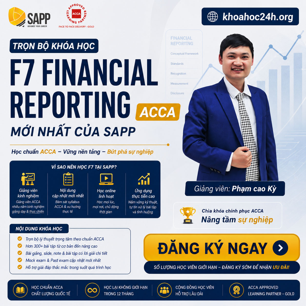 Trọn bộ khóa học F7 Financial Reporting ACCA Mới Nhất của SAPP