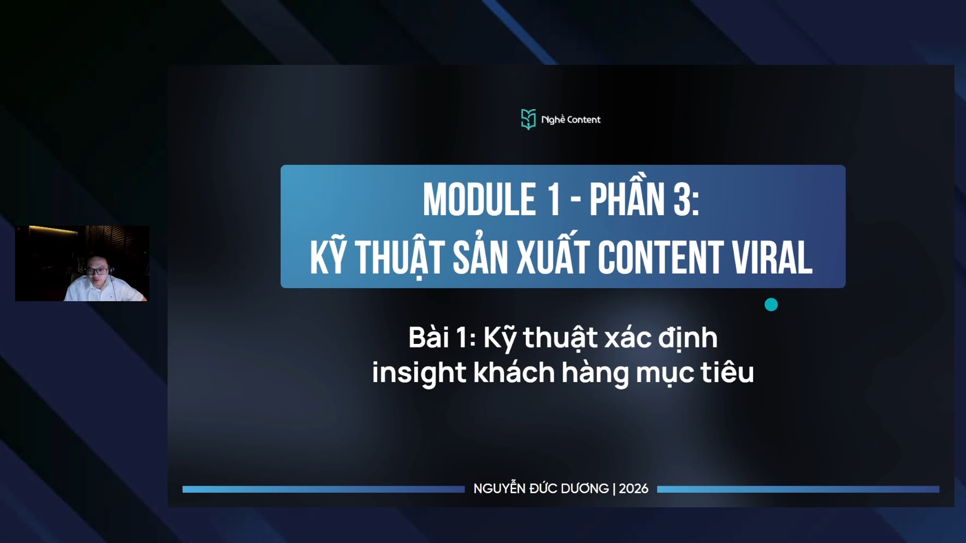 Khóa Tự Học DNA Viral – Làm Chủ Content Viral Đa Nền Tảng Của Nguyễn Đức Dương - Xác định insight khách hàng mục tiêu