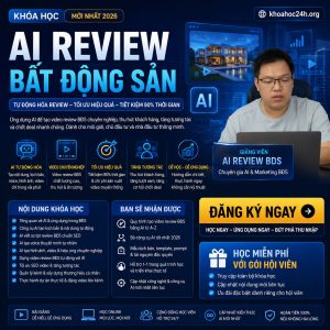 Khóa Học Ai Review Bất Động Sản Mới Nhất