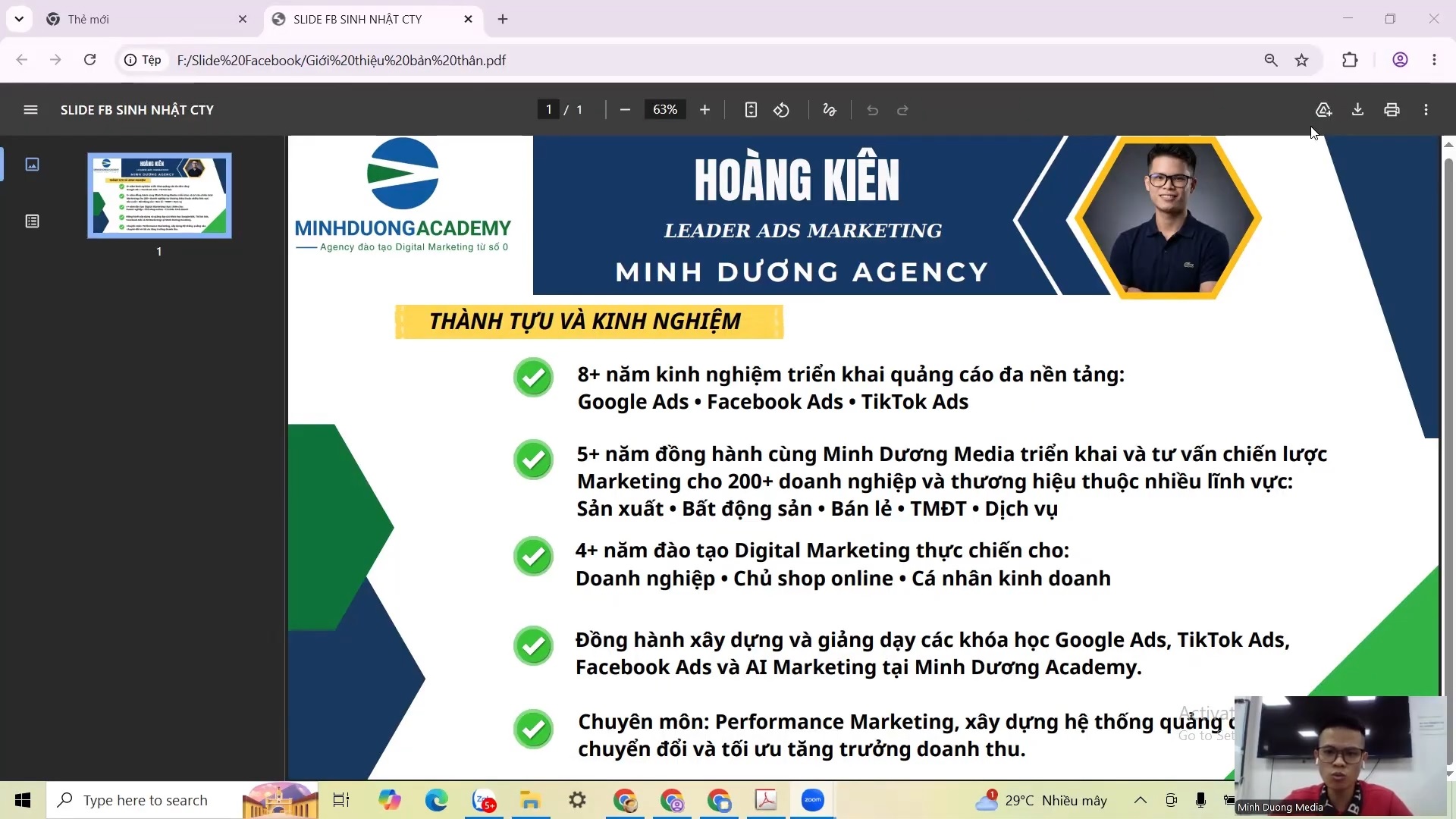 Giới thiệu Khóa Học Facebook Ads Cho Môi Giới Bất Động Sản Mới Nhất