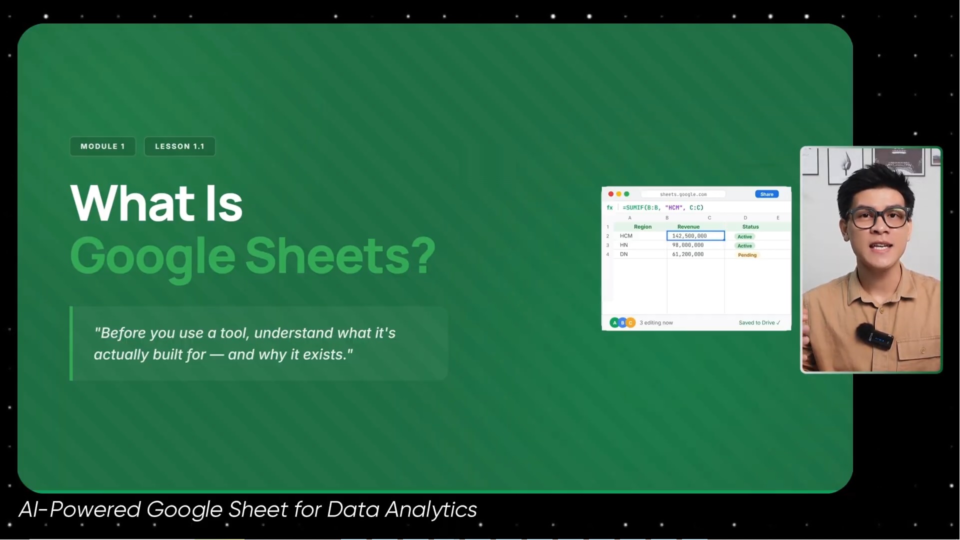 Học Google Sheet AI Với Maz Học Data