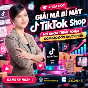 Khóa Học Giải Mã Bí Mật TikTok Shop: Mở Khóa Thuật Toán, Đón Bão Đơn Thực Chiến