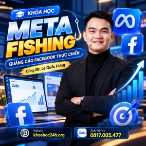 Khóa Học META FISHING – Quảng Cáo Facebook Thực Chiến Cùng Mr. Lê Quốc Hưng