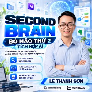 Khóa Học Second Brain – Bộ Não Thứ 2 – Lê Thanh Sơn